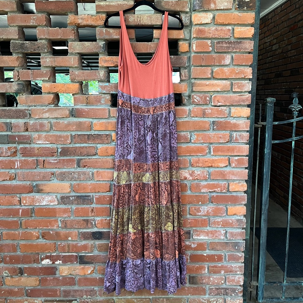 Anthropologie Colima Maxi Dress Size Large